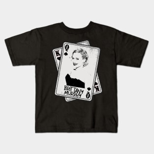 Retro Brittany Murphy Card Style Kids T-Shirt